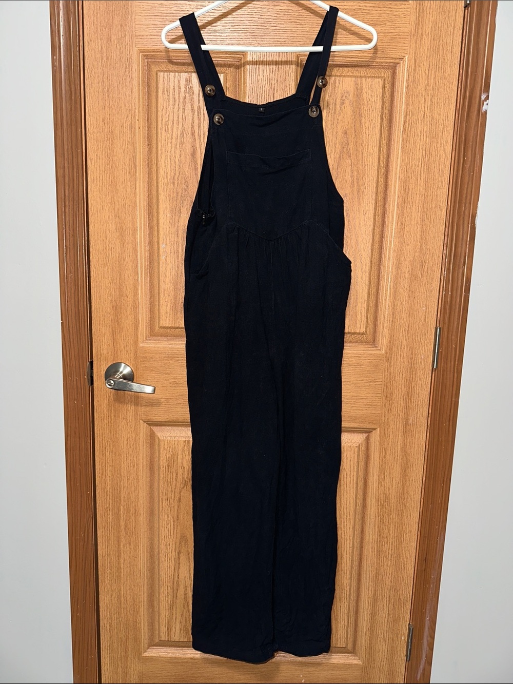 Black Women's Overalls Jumpsuit